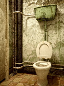 Old toilet