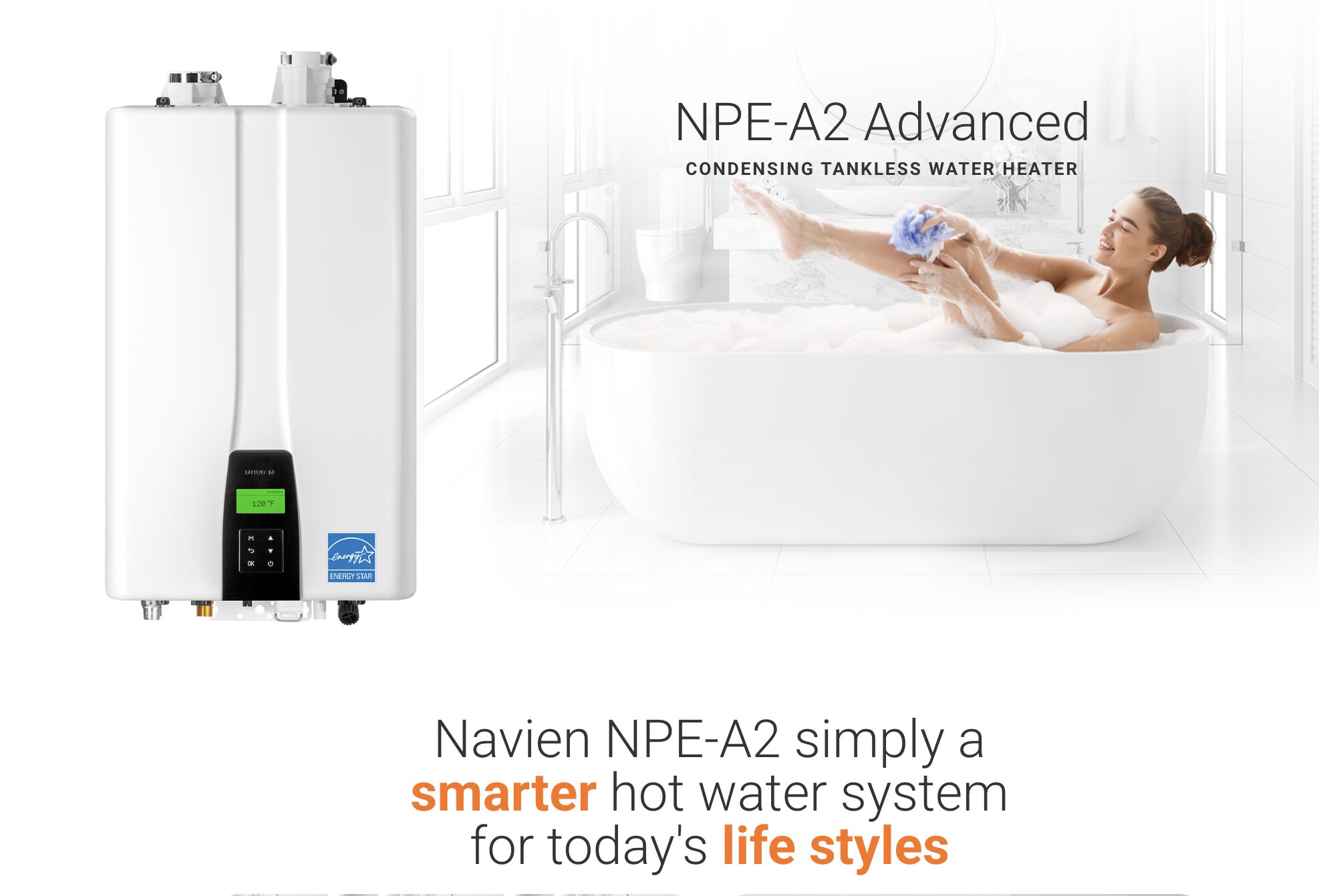 Navien tankless water heater