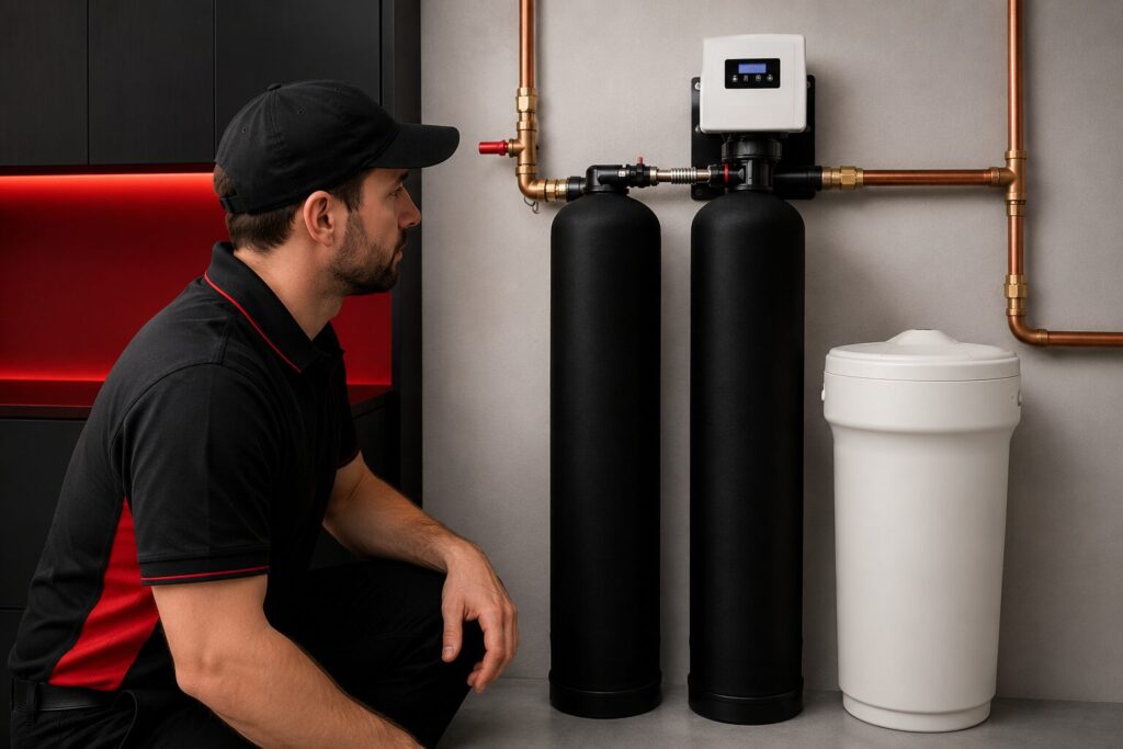 Chlorine filter installation