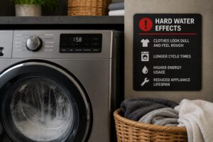 Reduced Appliance Efficiency with image of a washing machine