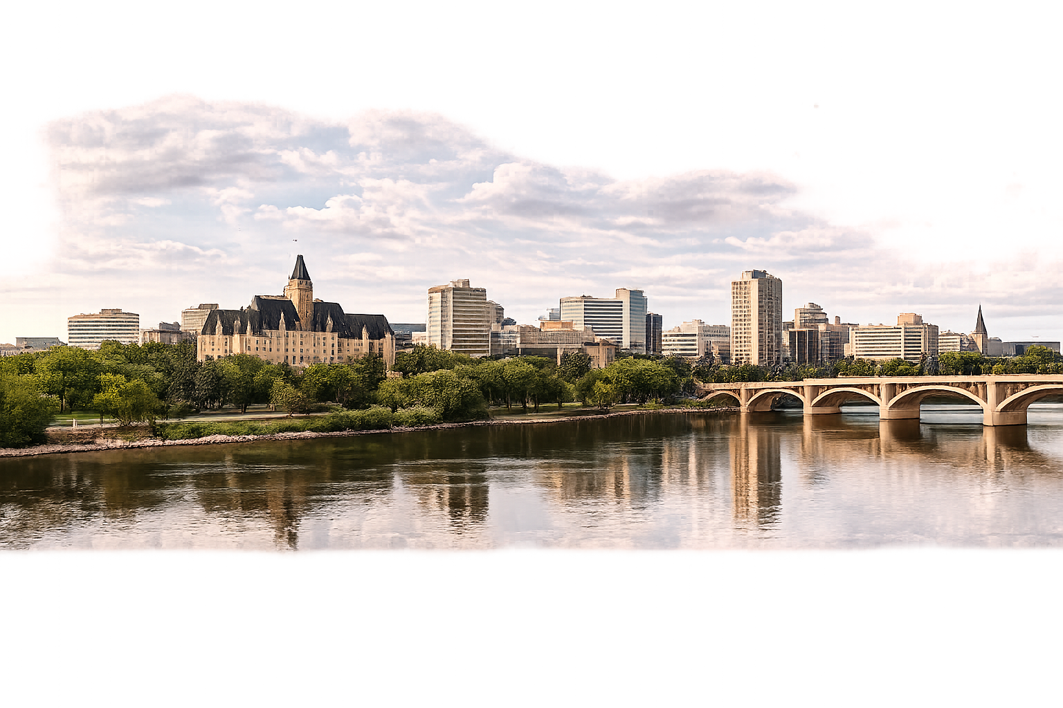 Saskatoon cityscape