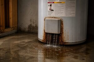 Water heater failure image