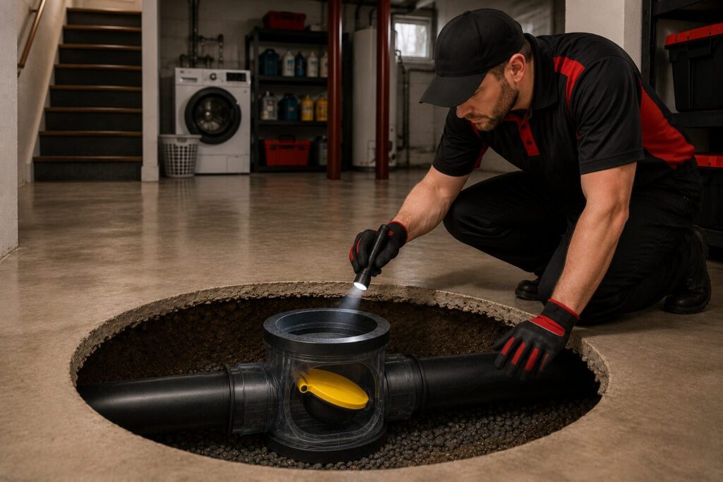 Backwater Valve Access and Inspection - Saskatoon